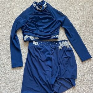 Balera Navy Blue Dance Costume